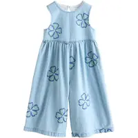 Next Overall blå denim / mörkblå / ljusgrön