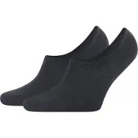 Tommy Hilfiger 2 Pack Anti Slip Heel Footie Socks
