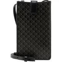 Calvin Klein Allover Emblem Logo Phone Crossbody Bag