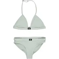 Calvin Klein Girls Triangle Bikini Set CK Monogram