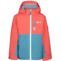 Trespass Pauline skidjacka för barn/ungdomar (Peach Blush/Storm Blue)