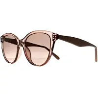 Salvatore Ferragamo Cat Eye Dam Kristall Sand Rose Grå SF1073S