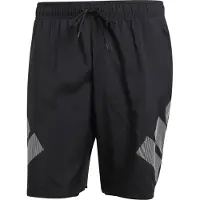 Adidas Boardshorts 'Big Bars' grå / svart