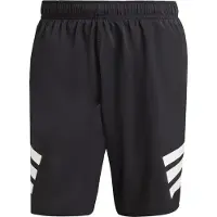 Adidas Boardshorts '3-Stripes 8-Inch' svart / vit