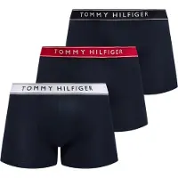 Tommy Hilfiger Underwear Boxershorts 'Essential' röd / svart / vit