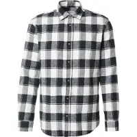 Jack & Jones Skjorta 'JWHJOSHUA' svart / vit