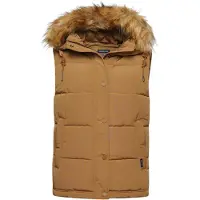 Superdry Vintage Everest Faux Fur Väst