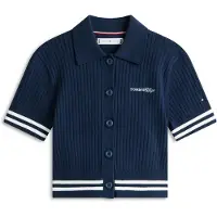 Tommy Hilfiger Kofta marinblå / vit