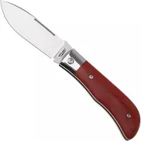Jack Wolf Knives Jack Wolf Timber Jack Steel Series TIMBE-01-FIR-CAN-MIC Fire Canvas Micarta, slipjoint pocket knife, Tracy LaRock design