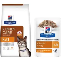 Hill's Pet Nutrition Prescription Feline Diet k/d för katter 8 kg