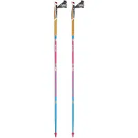 TSL Outdoor - Trailstavar - Trail C4 Cork Cross Flamingo Sht för UnisexUll - Storlek 115 cm - Rosa