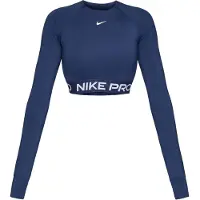 Nike Funktionstopp 'Pro' marinblå / vit
