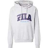 FILA Sport sweatshirt 'LANDEN' himmelsblå / mörkblå / gråmelerad / rosa