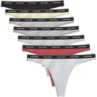 Calvin Klein Underwear String ecru / grå / ljusgrå / cyklamen / ljusröd / svart / vit