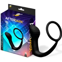 Afterdark - Carnelian Vibrating Anal Plug