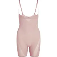 Calvin Klein Open Bust Shapewear Bodysuit Stay Put Mesh