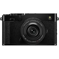 Fujifilm X-E5 systemkamera + XF23 mm F2.8 objektiv, svart