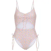 LASCANA Baddräkt indigo / mint / mörkorange / rosé