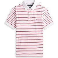 Tommy Hilfiger T-shirt 'CORE 1985' röd / vit