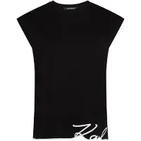Karl Lagerfeld T-shirt svart / vit