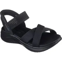 SKECHERS för kvinnor. 119975 Sandaler Slip-ins Ultra Flex 3.0 Never Better svart (36), 3 till 5 cm, Ingen, Casual