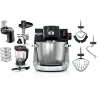 Bosch Serie 6 MUMS6ZS34, 5,5 l, Svart, Rostfritt stål, Rotations-, 3,5 kg, 3,5 kg, 1,1 m