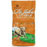 Dr. John Guld Kyckling Hundmat 15kg