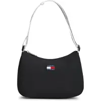 Tommy Hilfiger Axelremsväska 'Essential Daily' marinblå / röd / svart / vit