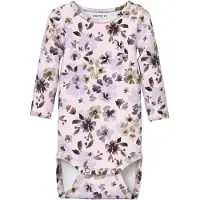 Name it Sparkdräkt/body brokad / pastelllila / mörklila / rosa