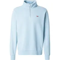 Levi's 1/2 Zip Sweatshirt, blå