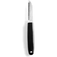 Super Merchant Dekorativ kniv med tandat blad i rostfritt stål - Hendi 856062
