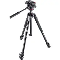 Manfrotto MK190X3-2W, 3 ben, Svart, 14,5 cm, 2,75 kg