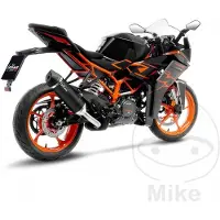 Leo Vince Ett Evo-avgassystem med EG-BE RC125 22- BL