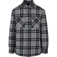 Urban Classics Padded Checked Skjorta Med Långa ärmar