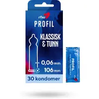 Rfsu Profil Kondomer 30 st - Klar - Klar