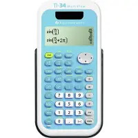 Texas Instruments TI-34 Miniräknare Display (ställen): 16 solcell, batteri (B x H x D) 80 x 19 x 158 mm