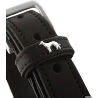 Hunter Larvik svart hundhalsband - 60