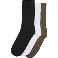 Urban Classics Sockor khaki / svart / vit