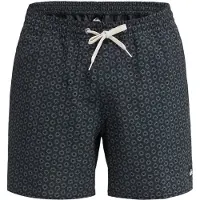 Quiksilver Stretch Printed Volley 16 Boardshorts black mini mayhem Storlek M