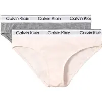 Calvin Klein 2 Pack Girls Bikini Briefs Icon Cotton Stretch