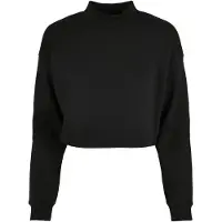 Urban Classics Cropped Oversized High Neck Crew Tröja
