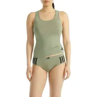 Adidas Trosor ACTIVE ESSENTIALS COTTON 3 STRIPES kvinnor - Grå - EU S