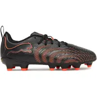 Puma Fotbollsskor - Framtid 9 Play FG/AG Jr - Black/Glöder - - 37 - Fotbollsskor