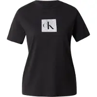 Calvin Klein Jeans T-shirt ljusgrå / svart