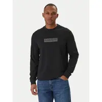 Napapijri Box Logo T-shirt Med Lång ärm