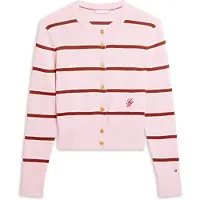 Tommy Hilfiger Premium Knit Gold Tone Button Cardigan