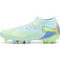 Puma Future 9 Match FG/AG Light Up - Grön/Ljusblå/Intensiv lavendel Dam, storlek 35½
