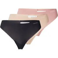 Calvin Klein 3 Pack Thongs Invisibles