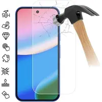 Mtp Products Google Pixel 10a Skärmskydd av härdat glas - 9H - Case Friendly - Genomskinlig