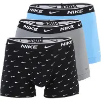 Nike Underwear Boxershorts himmelsblå / grå / svart / vit
